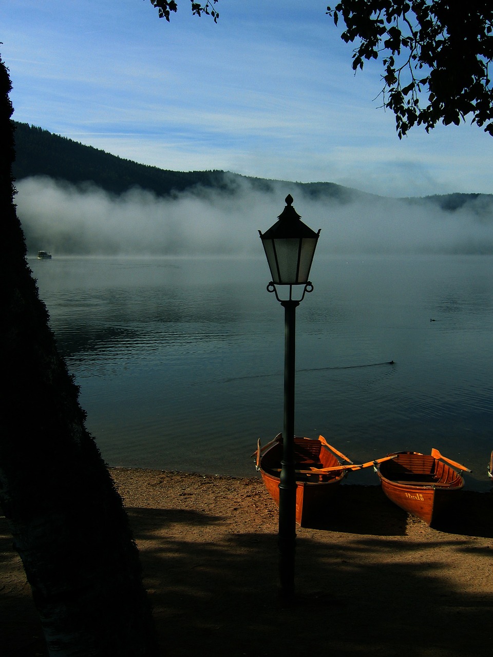 boats black forest titisee