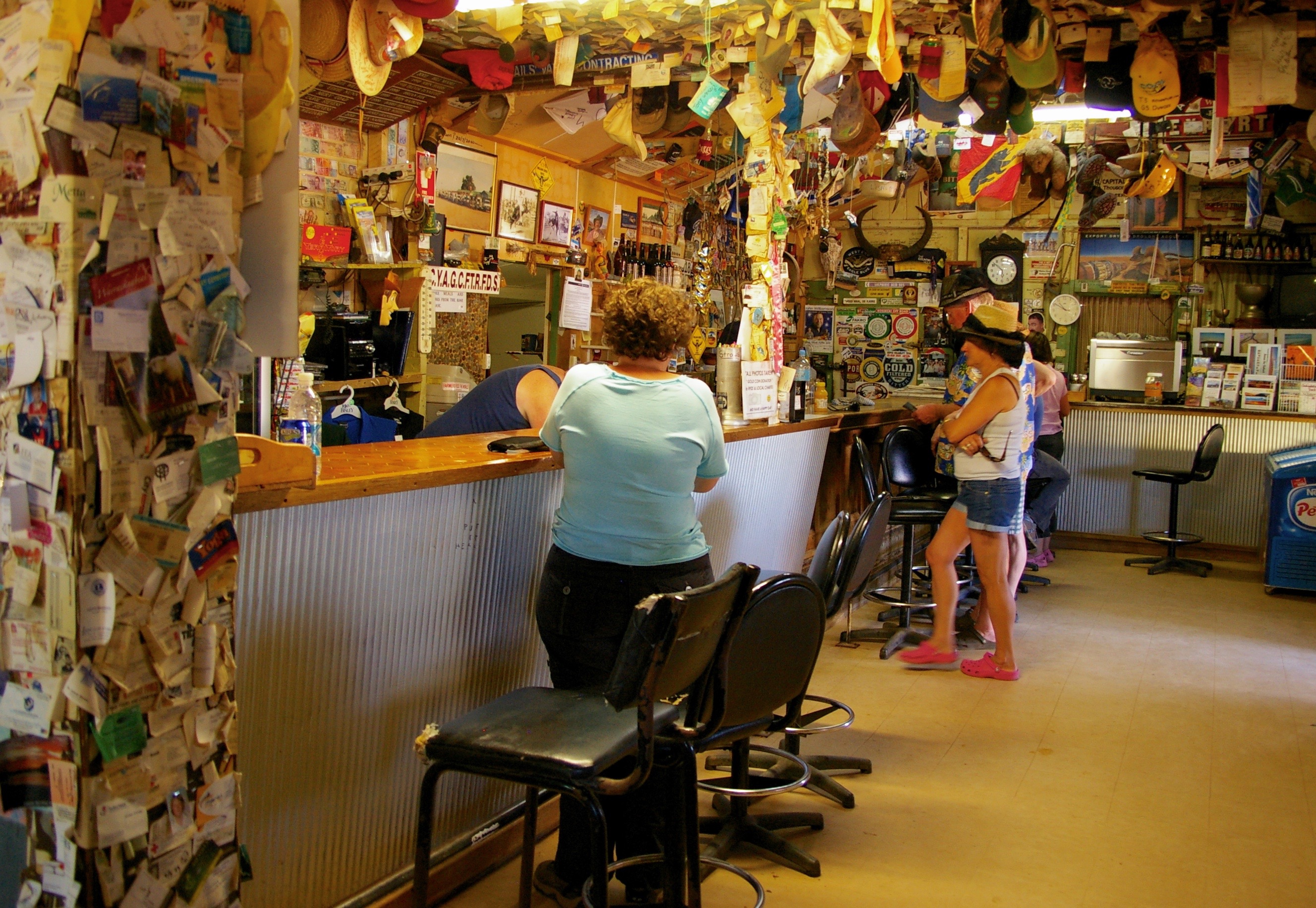 Pub interior William Creek -® Melinda Barlow