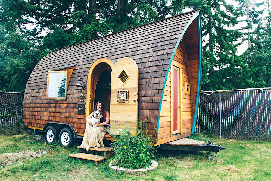 tiny house shingle roof trailer zyl vardos